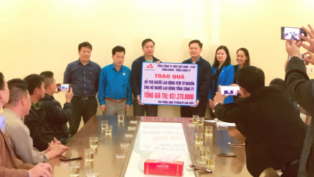 Người lao động VNSTEEL: Tết Quý Mão đầm ấm, an vui